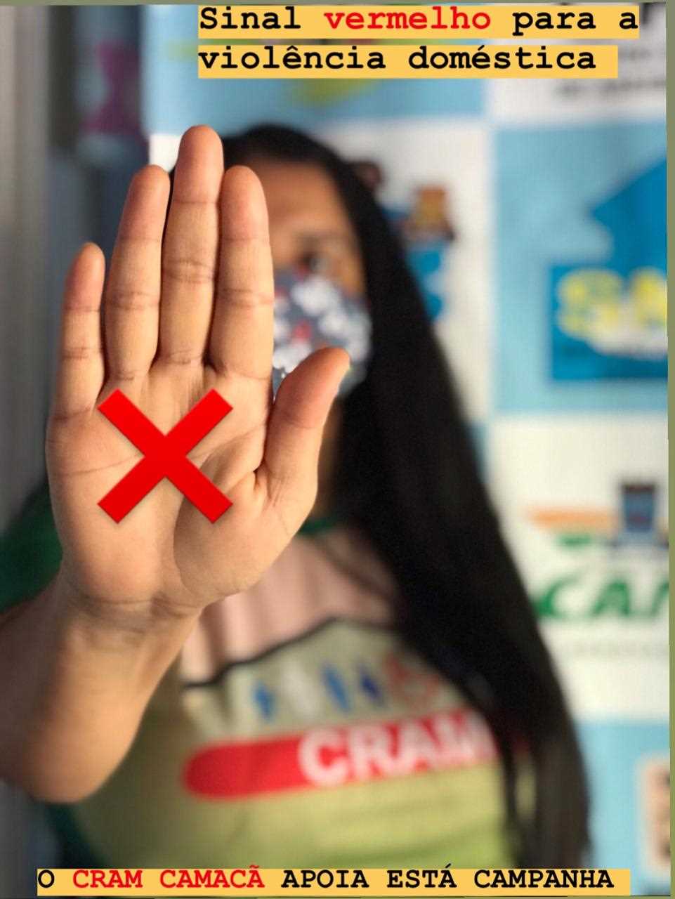 Camacã: Secretaria de Assistência Social através do CRAM adere a Campanha Sinal Vermelho contra a Violência Doméstica